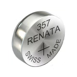 Renata 357 SR44W Silver Oxide Watch Battery