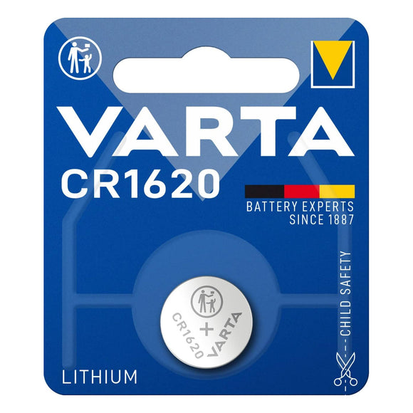 1 x Varta CR1620 Lithium 3v Coin Cell Battery