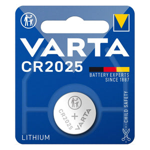 1 x Varta CR2025 Lithium 3v Coin Cell Battery