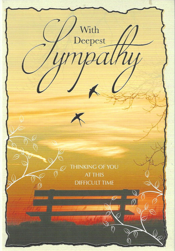 With Deepest Sympathy of Your Loss Greeting Card