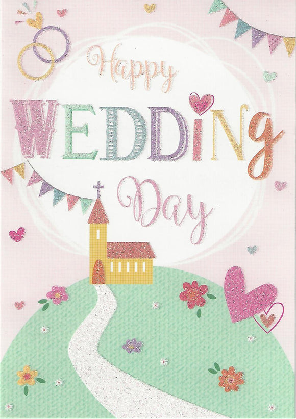 Happy Wedding Day Greeting Card