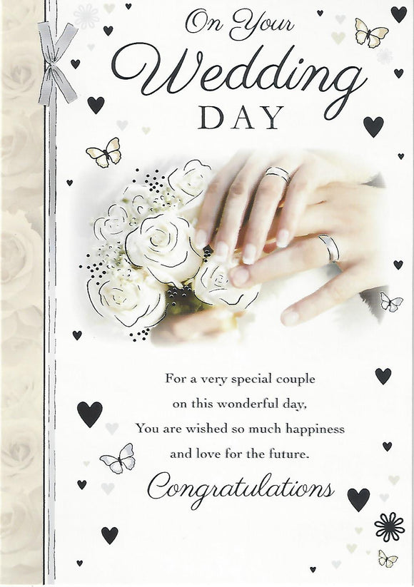 On Your Wedding Day Greeting Card