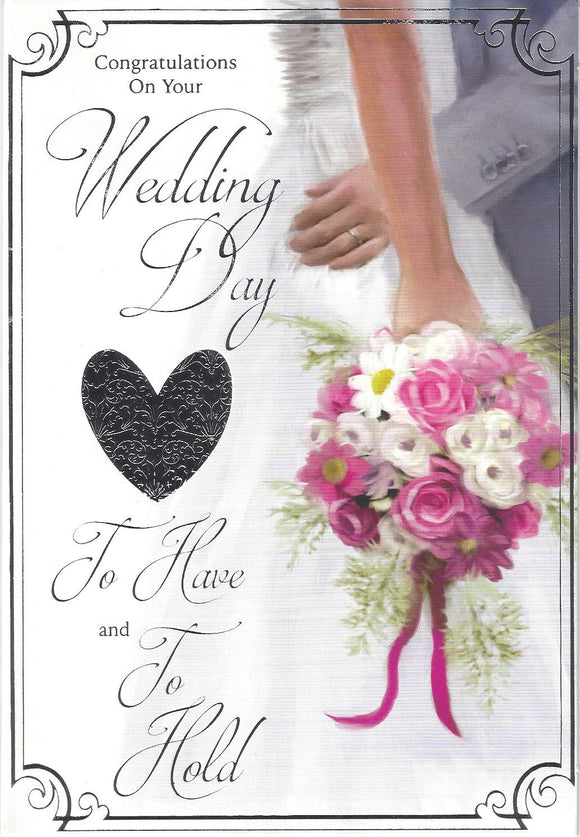 Congratulations On Your Wedding Day Greeting Card