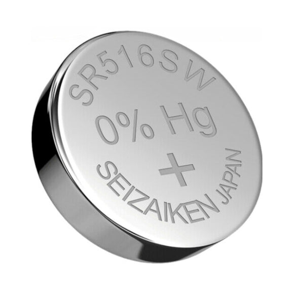 Seiko Seizaiken 317 SR516SW Silver Oxide Watch Battery