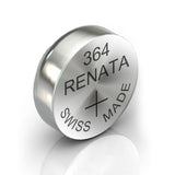 Renata 364 SR621SW Silver Oxide Watch Battery