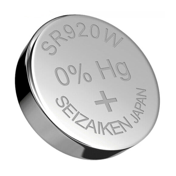Seiko Seizaiken 370 SR920W Silver Oxide Watch Battery