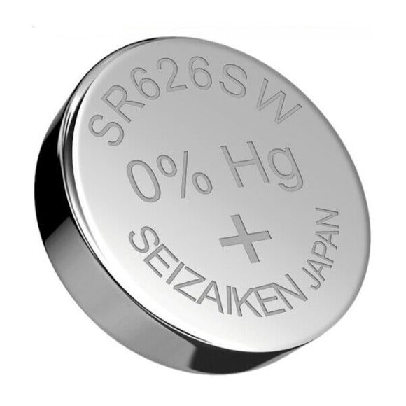 377 / SR626SW Energizer Silver Oxide Button Batteries (1 Card)