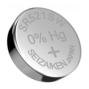 Seiko Seizaiken 379 SR521SW Silver Oxide Watch Battery