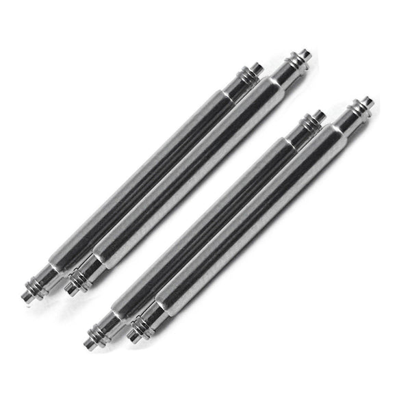 4 x Double Flanged 2mm Diameter Bars [Select Size]